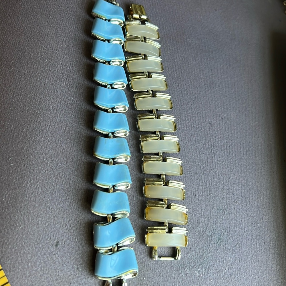 Two Cora vintage bracelets